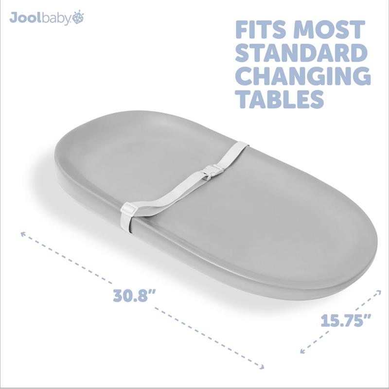 Jool Baby - Waterproof Changing Pad, Grey Image 3