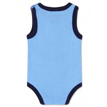 Jordan Baby - 3Pk Boy Bodysuit, Hat & Booties Box Set, Blue, 6/12M Image 2