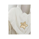 Just Born - Baby Neutral Plush Blanket, Star Image 2