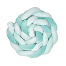 Kalencom - Braided Crib Bumper, Mint Image 1