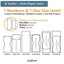 Kanga Care - 6R Soaker Microfiber, 5 Pk Image 2