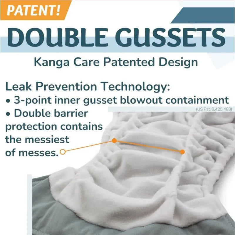Kanga Care - Rumparooz G3 Awj One Size Pocket Cloth Diaper, Mushie Image 8