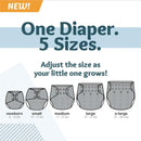 Kanga Care - Rumparooz G3 One Size Pocket Cloth Diaper, Sweet Seafoam Image 6