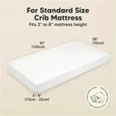 Keababies - 2-Pack Organic Cotton Fitted Crib Sheet, Rose Image 2