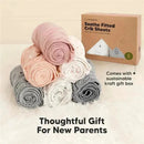 Keababies - 2-Pack Organic Cotton Fitted Crib Sheet, Rose Image 6