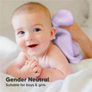 Keababies - 6-Pack Baby Wash Cloths, Soft Lilac Image 4