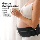 KeaBabies - Maternity Belly Bands for Pregnant Women, Black Image 7