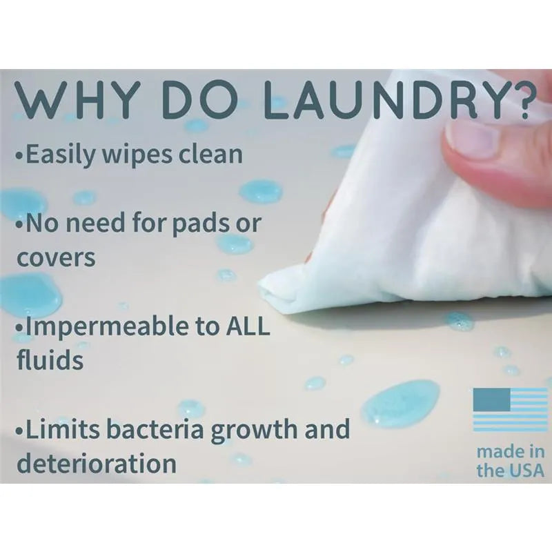 Keekaroo - Silicone Diaper Pad, Baby Blue Image 4