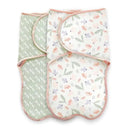 Kids II - 2Pk Ingenuity Farewell Fuss Swaddle, Posy/Floral Image 1