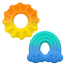 Kids II - Chance Of Smiles Silicone Teether Image 1