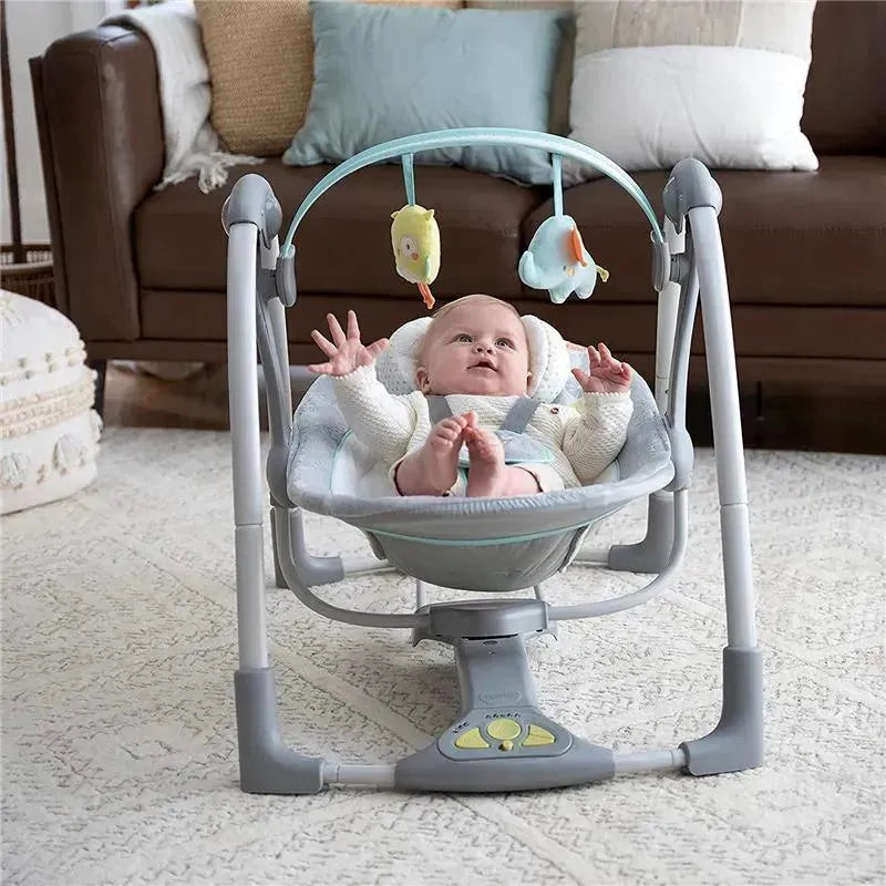 Kids II - Ingenuity 5-Speed Portable Baby Swing with Music Image 3