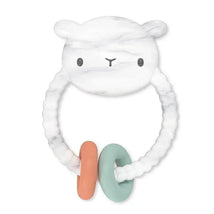 Ingenuity - Soothing Sheppy Baby Teether Toy with Activity Rings Image 1