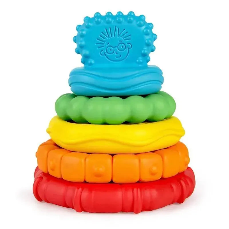 Kids II - Stack & Teethe Multi-Textured Teether Toy Image 1