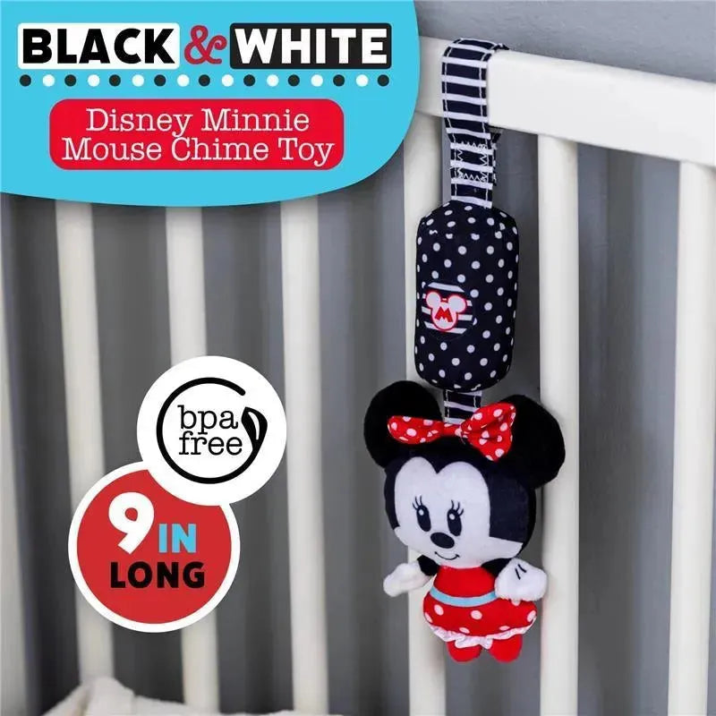 Kids Preferred - Disney Black & White Minnie Mouse Chime Toy Image 3