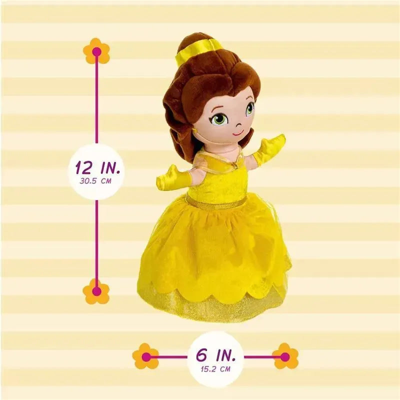 Kids Preferred - Disney Dancing Belle Stuffed Animal Plush Toy That Dances with Music Image 2
