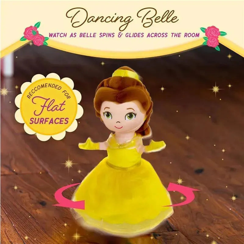 Kids Preferred - Disney Dancing Belle Stuffed Animal Plush Toy That Dances with Music Image 3