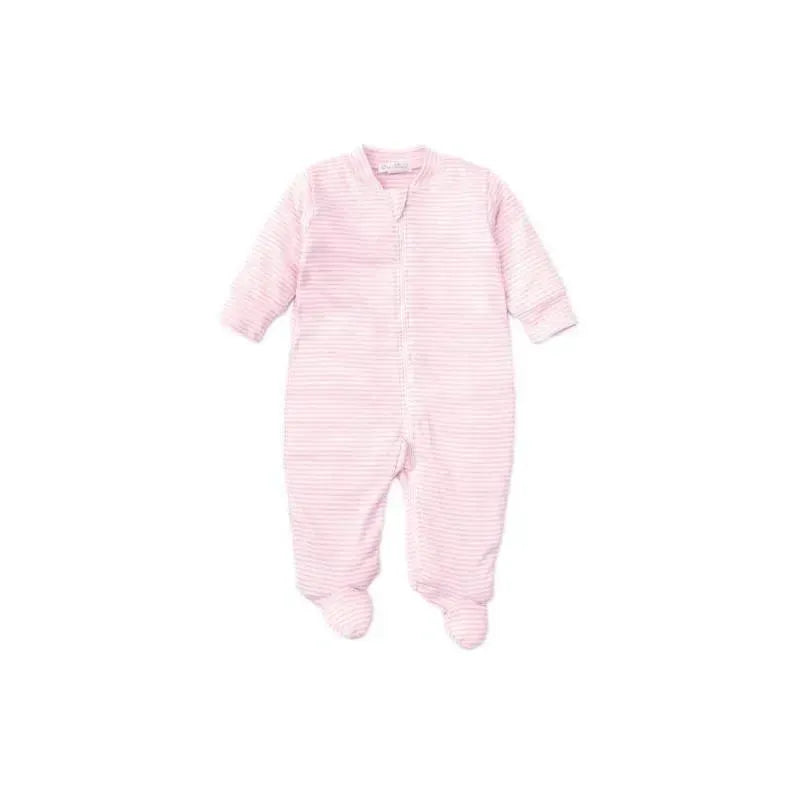 Kissy Kissy Footie W/ Zip Stripes Pink Image 1