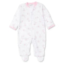 Kissy Kissy - Peppy Pups Zip Footie, Pink Image 1