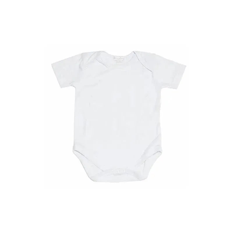 Kissy Kissy - Baby Neutral Pointelle Short Sleeve Bodysuit, White Image 1