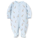 Kissy Kissy - Sophie La Girafe Print Footie, Light Blue Image 1