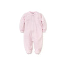 Kissy Kissy - Baby Girl Stripes Footie, Pink Image 1