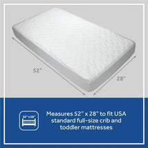 Kolcraft - Sealy Stain Protection Crib Mattress Pad Image 2