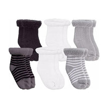 Kushies Baby - 6Pk Socks Terry, 3-6M Image 1
