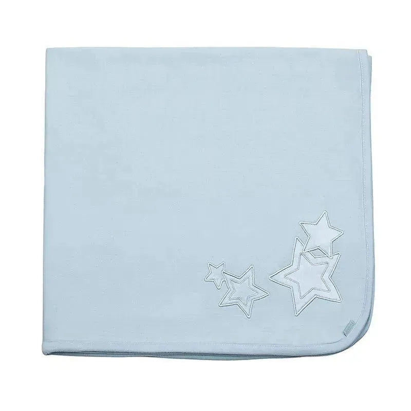 Kushies Baby Classics Blanket, Light Blue Image 1