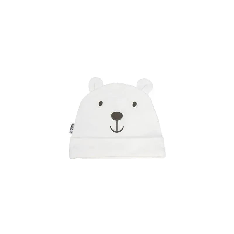 Kushies Baby Hat White Solid Image 1