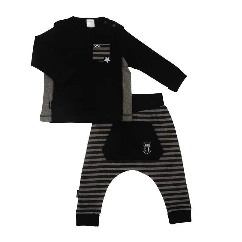 Kushies - Mini Ls T-Shirt & Harem Pant Set Image 1