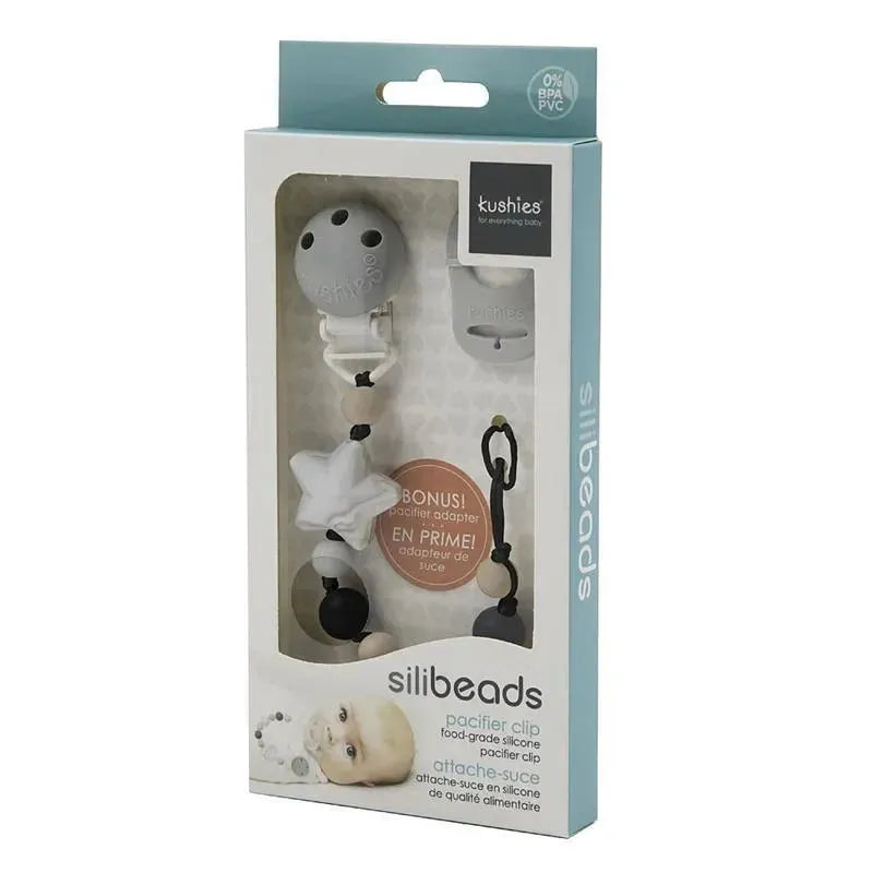 Kushies SiliBead Pacifier Clip - Star Image 3
