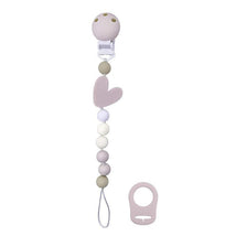 Kushies Silibeads Silicone Pacifier Clip - New Heart Image 1