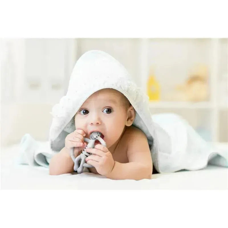 Kushies Silisafari Silicone Teether Zebra Image 4