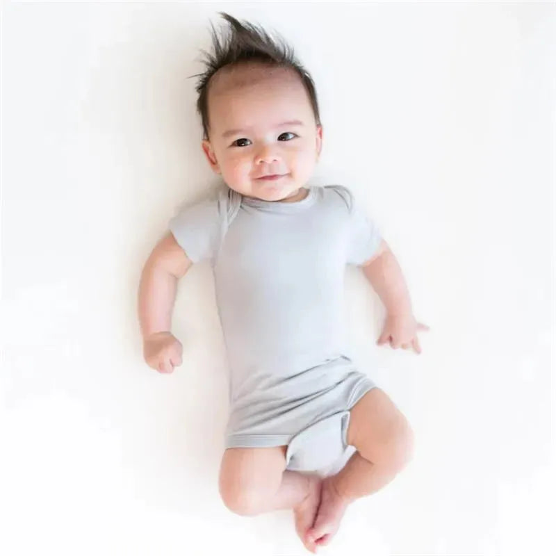 Kyte Baby - Baby Neutral Bodysuit In Storm Image 3