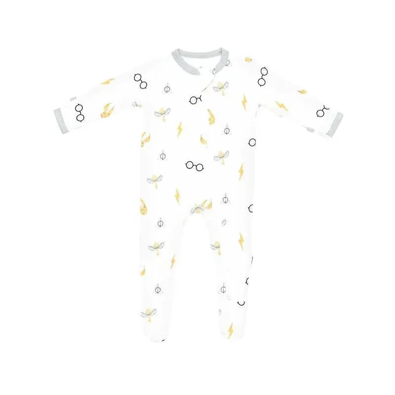 Kyte Baby - Bamboo Baby Zippered Footie In Icon Harry Potter Image 3