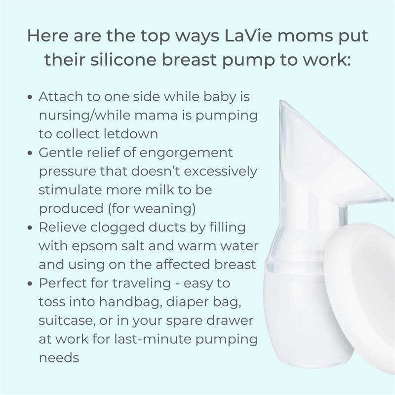La Vie - Milk Collector For Silicone Manual Breast Pump Image 3