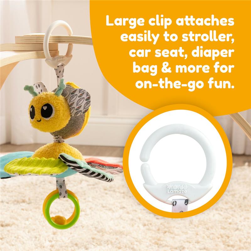 Lamaze - Buzzy The Bee Clip & Go Image 8