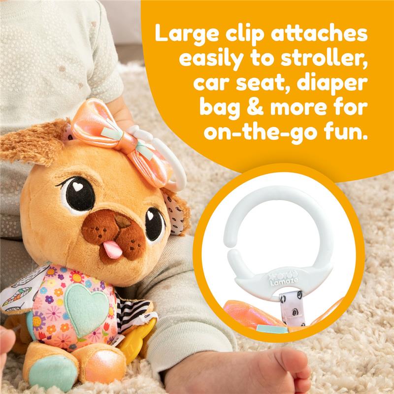 Lamaze - Lovey The Pug Clip & Go Image 7