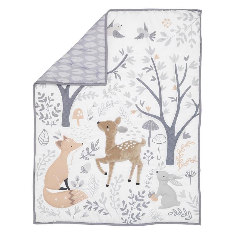 Lambs & Ivy - 3 Piece Baby Bedding Set, Deer Park Image 3