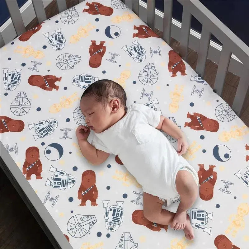 Lambs & Ivy - 3Pk Baby Bedding Set Stars Wars Millennium Falcon Image 4