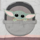 Lambs & Ivy - 3Pk Star Wars The Child Baby Yoda Baby Crib Bedding Set Image 7