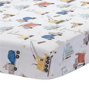 Lambs & Ivy - 3Pk Construction Zone Trucks Nursery Baby Crib Bedding Set Image 4