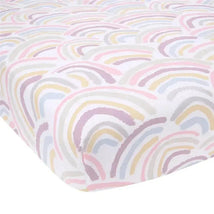 Lambs & Ivy - Baby Fitted Sheet, Rainbow Image 1