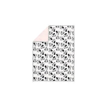 Lambs & Ivy Black & White Minnie Mouse Baby Blanket Image 2