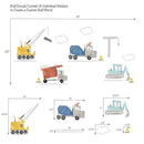 Lambs & Ivy - Construction Zone Wall Decal Image 2