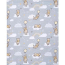 Lambs & Ivy - Disney Hunny Bear Winnie The Pooh Gray Soft Sherpa Baby Blanket Image 3