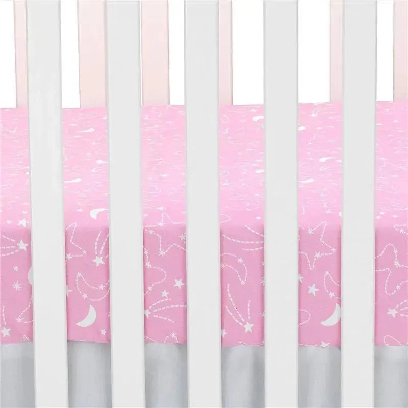Lambs & Ivy - 4Pk Disney Baby Minnie Mouse Nursery Crib Bedding Set, Pink Image 9
