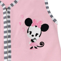 Lambs & Ivy Disney Minnie Mouse 4-Piece Crib Bedding Set, Gray/Pink Image 3