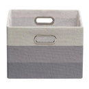 Lambs & Ivy - Gray Ombre Foldable Storage Bin Image 2