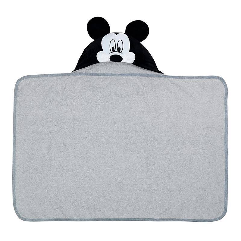 Lambs & Ivy Hooded Baby Bath Towel, Mickey Mouse Image 5